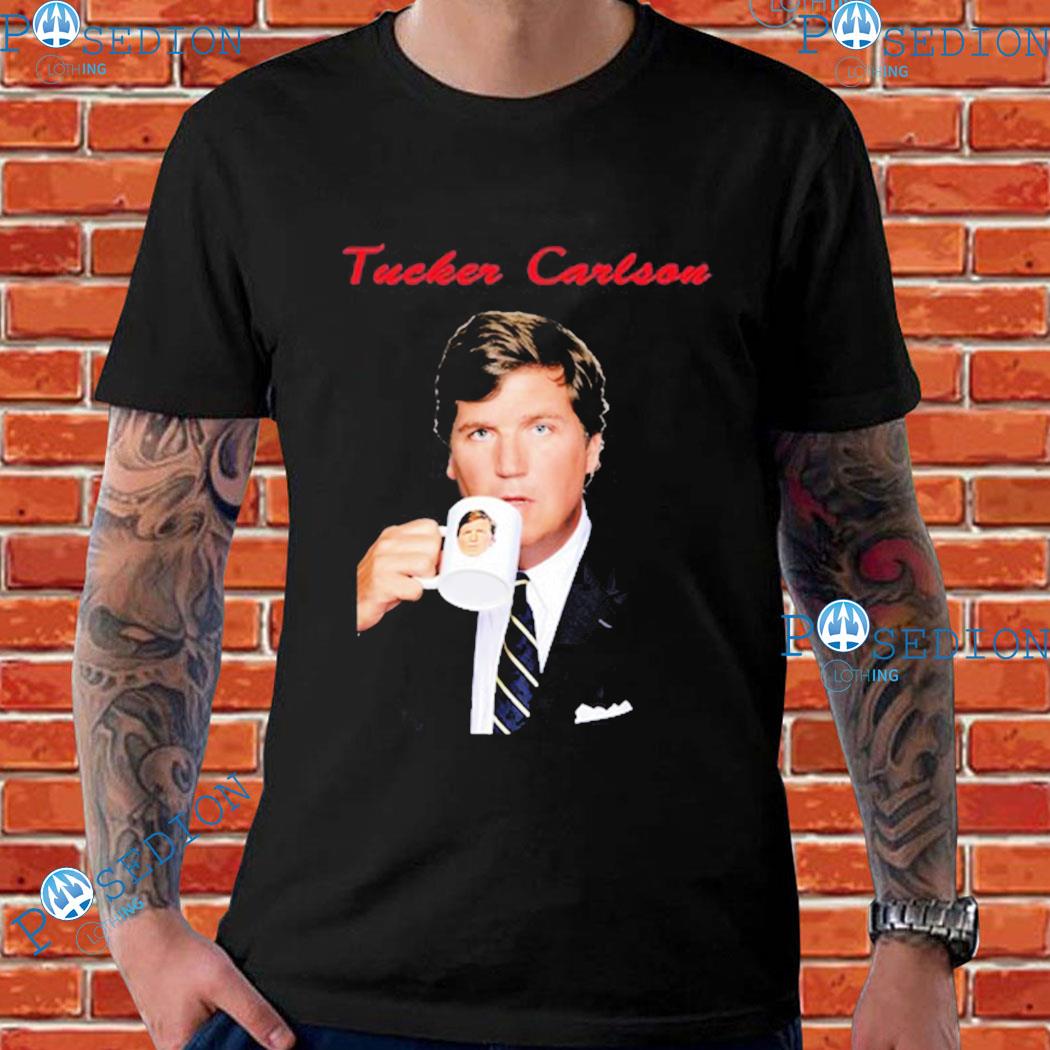 Tucker Carlson Drink T-Shirts