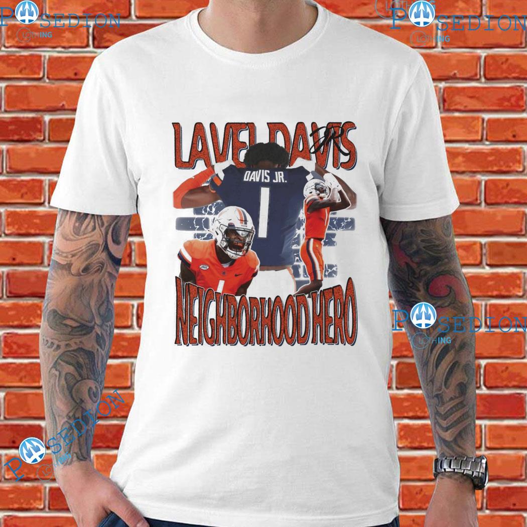 Virginia Cavaliers UVA Lavel Davis Jr Neigborhood Hero T-Shirts, hoodie ...