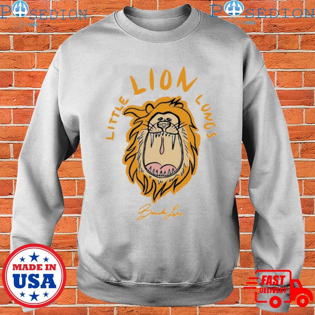 Official little Lion Lungs Brandon Lake T-shirts, hoodie, sweater, long ...