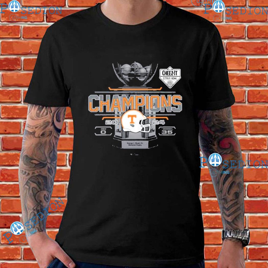 2024 Texas Longhorn Cheez-It Citrus Bowl Champions Score T-Shirts ...