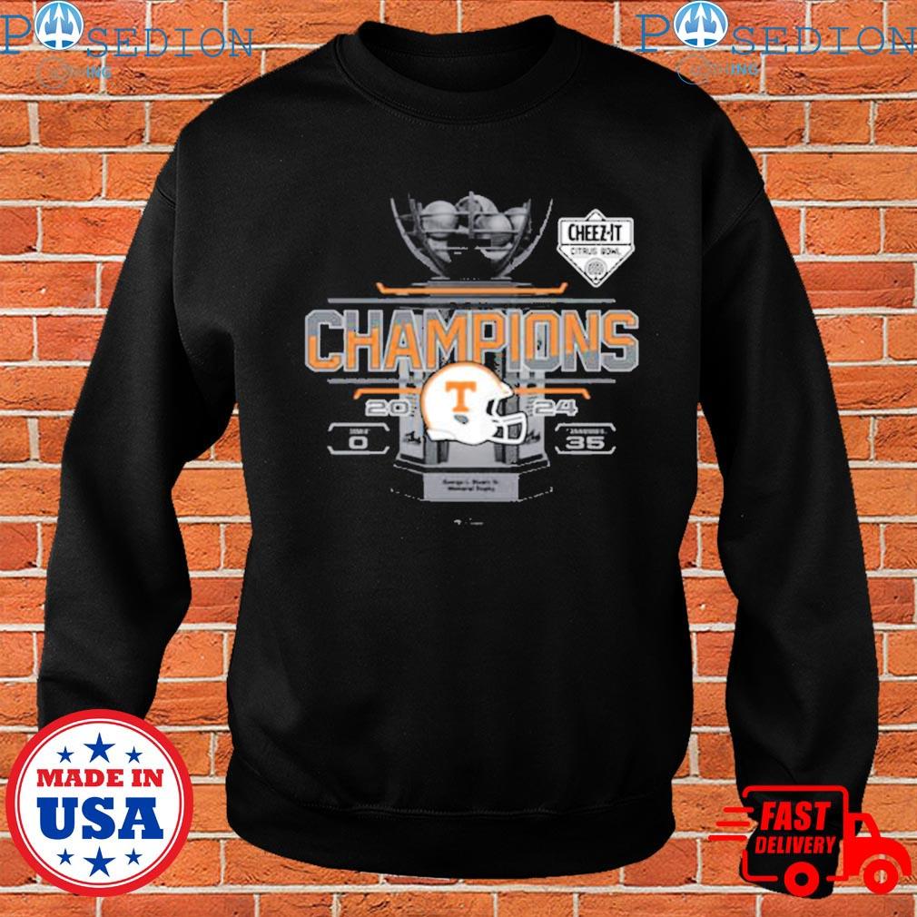 2024 Texas Longhorn Cheez-It Citrus Bowl Champions Score T-Shirts ...