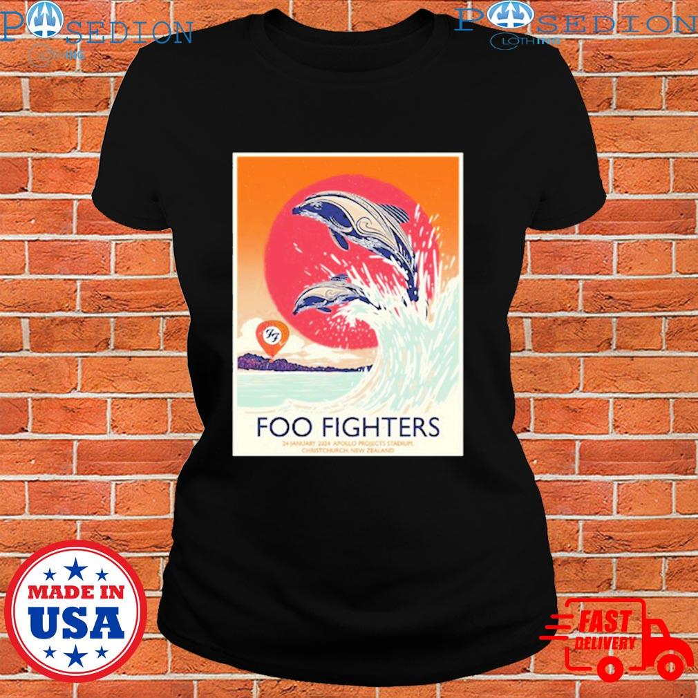 Foo Fighters 2024 Apollo Projects Stadium Christchurch, NZ TShirts