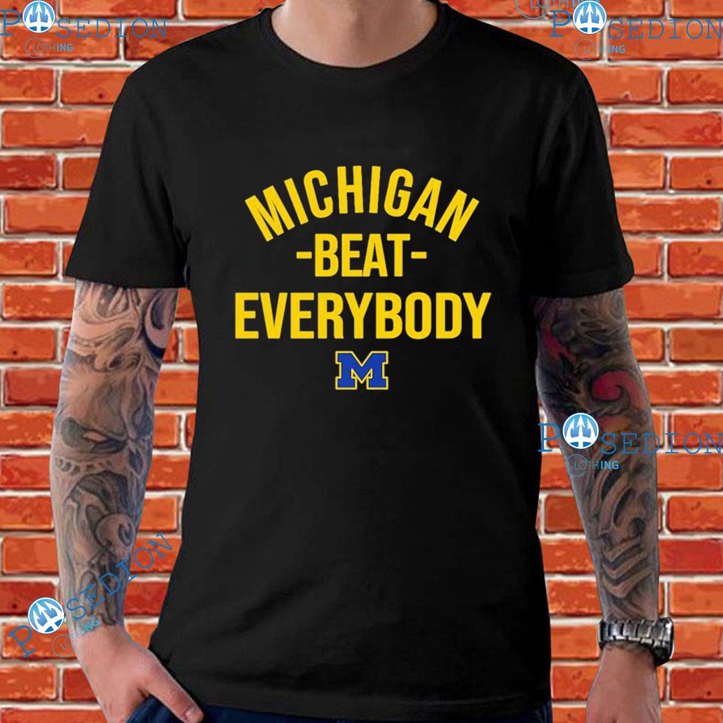 Terry Richardson II Michigan Wolverine Michigan Beat Everybody T-Shirts ...