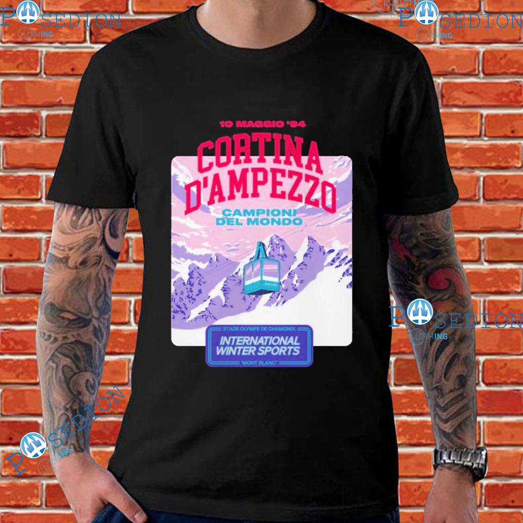 1 Maggio '94 Cortina D'ampezzo Stade Olympique De Chamonix International Winter Sports Mont Blanc Nu-in T-shirt