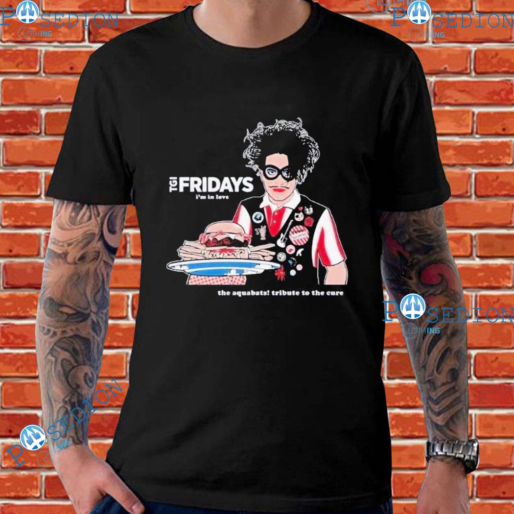 The Aquabats! TGI Fridays I'm In Love Tribute To The Cure T-shirts